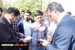 سفر دکتر صحرایی ( رئیس دانشگاه فرهنگیان کشور ) به استان سمنان 2