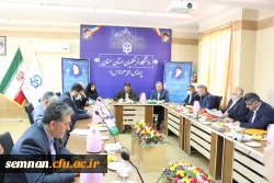 سفر دکتر صحرایی ( رئیس دانشگاه فرهنگیان کشور ) به استان سمنان 2