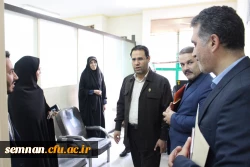 سفر دکتر صحرایی ( رئیس دانشگاه فرهنگیان کشور ) به استان سمنان 2