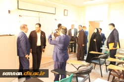 سفر دکتر صحرایی ( رئیس دانشگاه فرهنگیان کشور ) به استان سمنان 2