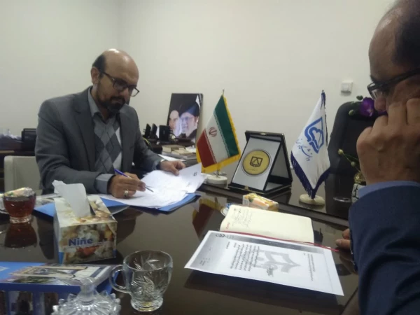 جلسه کارشناسان و مدیر پژوهش پردیس شهید رجایی با کتابخانه مرکزی دانشگاه سمنان 5