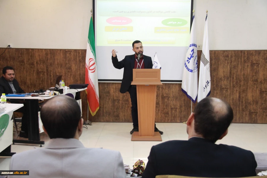 پردیس شهید رجایی دانشگاه فرهنگیان سمنان قهرمان مسابقات مناظره دانشجویان استان سمنان شد 7