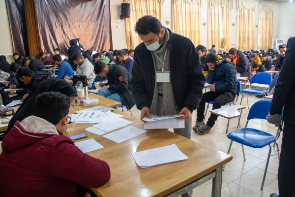 شروع امتحانات پردیس شهید رجایی سمنان 4