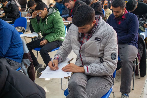 شروع امتحانات پردیس شهید رجایی سمنان 5