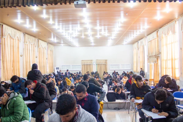 شروع امتحانات پردیس شهید رجایی سمنان 6