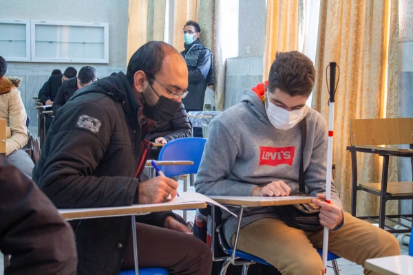 شروع امتحانات پردیس شهید رجایی سمنان 7