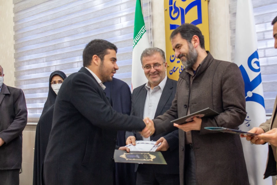  آیبن تکریم و معارفه مسئول بسیج دانشجویی دانشگاه فرهنگیان سمنان 9