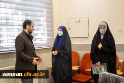  آیبن تکریم و معارفه مسئول بسیج دانشجویی دانشگاه فرهنگیان سمنان 12