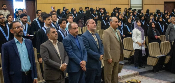 آیین دانش آموختگی دانشجویان ورودی 98 پردیس های استان سمنان 7