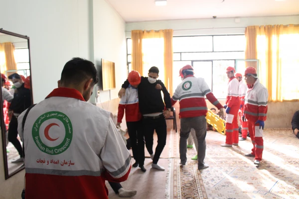 برگزاری مانور زلزله 4