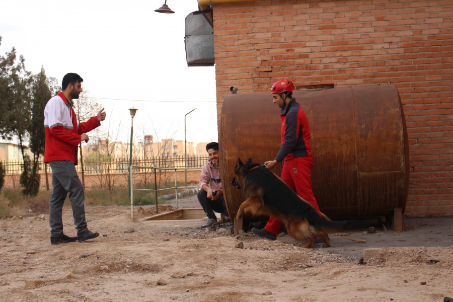 برگزاری مانور زلزله 8