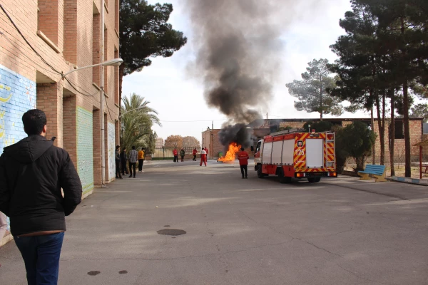 برگزاری مانور زلزله 10