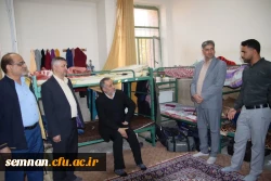 بازدید استاندار سمنان از پردیس شهید رجایی و جلسه هیات امنای دانشگاه 7