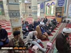 زیارت قبور شهدا و تجدید پیمان با آنان در امام زاده یحیی (ع) با حضور مسئولین و همکاران دانشگاه فرهنگیان استان سمنان 2