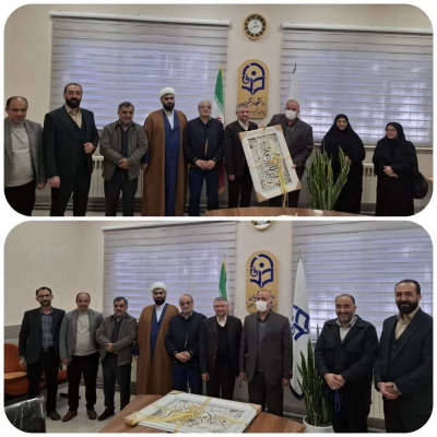 جشن ایام شعبانیه و دهه فجر انقلاب اسلامی ایران به همراه استقبال از بازگشت جناب آقای دکتر حیدری لقب از سفر معنوی مکه مکرمه و مدینه منوره  3