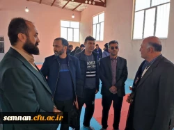 افتتاحیه ی سرای دانشجویی ریحانه النبی(پردیس الزهرا) و سرای دانشجویی شهید حمید قدس(پردیس شهید رجایی) و سالن سلامت و تندرستی پردیس شهید رجایی سمنان 3