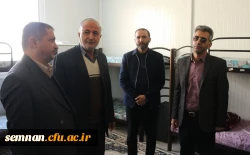 افتتاحیه ی سرای دانشجویی ریحانه النبی(پردیس الزهرا) و سرای دانشجویی شهید حمید قدس(پردیس شهید رجایی) و سالن سلامت و تندرستی پردیس شهید رجایی سمنان 5