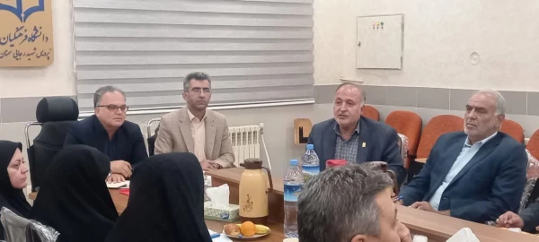 دومین نشست انجمن خیرین و بررسی مسائل دانشگاه فرهنگیان استان سمنان 3