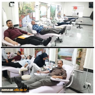 طرح «پویش اهدای خون » در یاری رسانی به مجروحان بندر شهید رجایی 