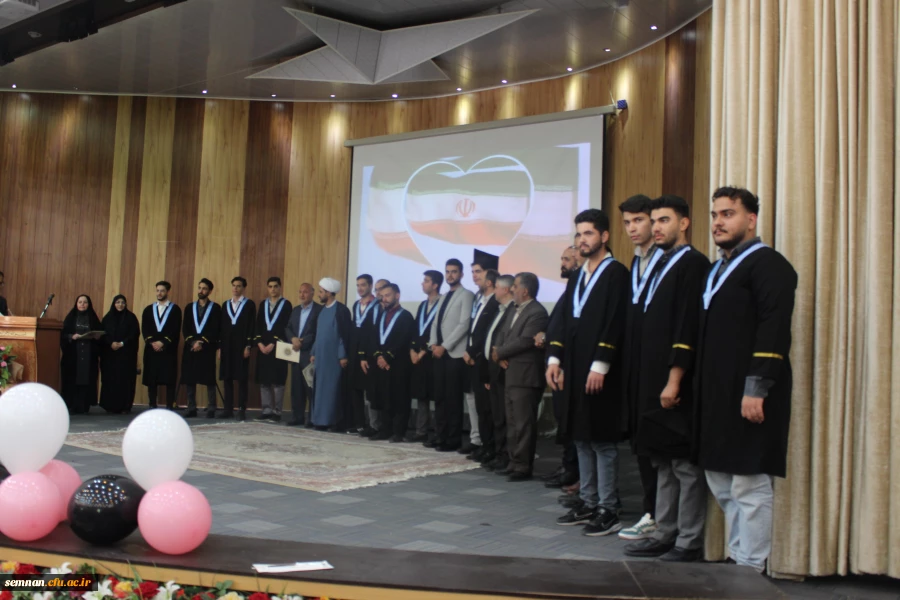  آیین دانش آموختگی دانشجویان ورودی 1400 7