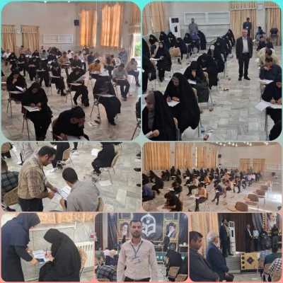 برگزاری آزمون جامع (اصلح) مهارت آموزان ماده ۲۸ در دانشگاه فرهنگیان استان سمنان  2