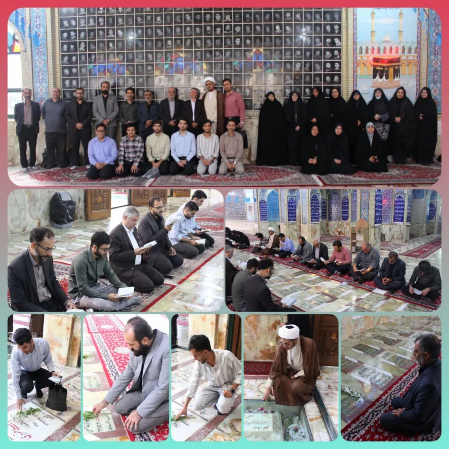 مراسم غبارروبی مزارشهدا و تجدید میثاق 3