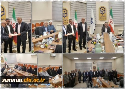 سومین نشست مجمع خیرین دانشگاه فرهنگیان استان سمنان  3