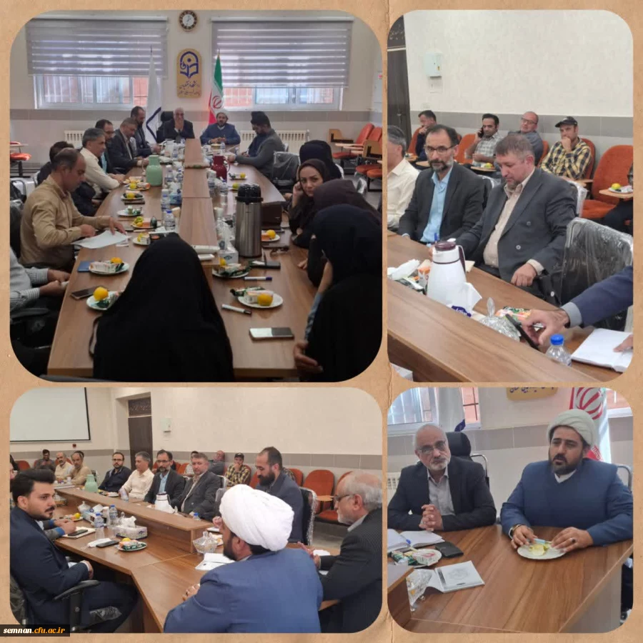 جلسه کارکنان پردیس شهید رجایی و مدیریت استانی 2