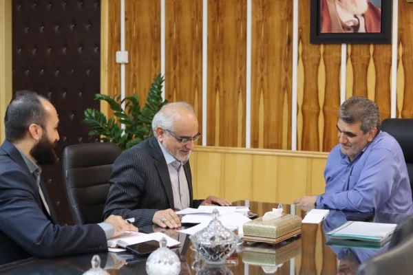 دیدار سرپرست دانشگاه فرهنگیان سمنان با محمد جواد کولیوند، استاندار سمنان و رئیس هیات امنای دانشگاه فرهنگیان استان سمنان 2