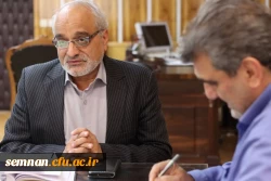 دیدار سرپرست دانشگاه فرهنگیان سمنان با محمد جواد کولیوند، استاندار سمنان و رئیس هیات امنای دانشگاه فرهنگیان استان سمنان 4