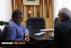 دیدار سرپرست دانشگاه فرهنگیان سمنان با محمد جواد کولیوند، استاندار سمنان و رئیس هیات امنای دانشگاه فرهنگیان استان سمنان 5