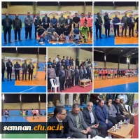 فینال مسابقات فوتسال دانشگاه فرهنگیان استان سمنان با حضور مسئولین دانشگاه و اداره کل آموزش و پرورش 2