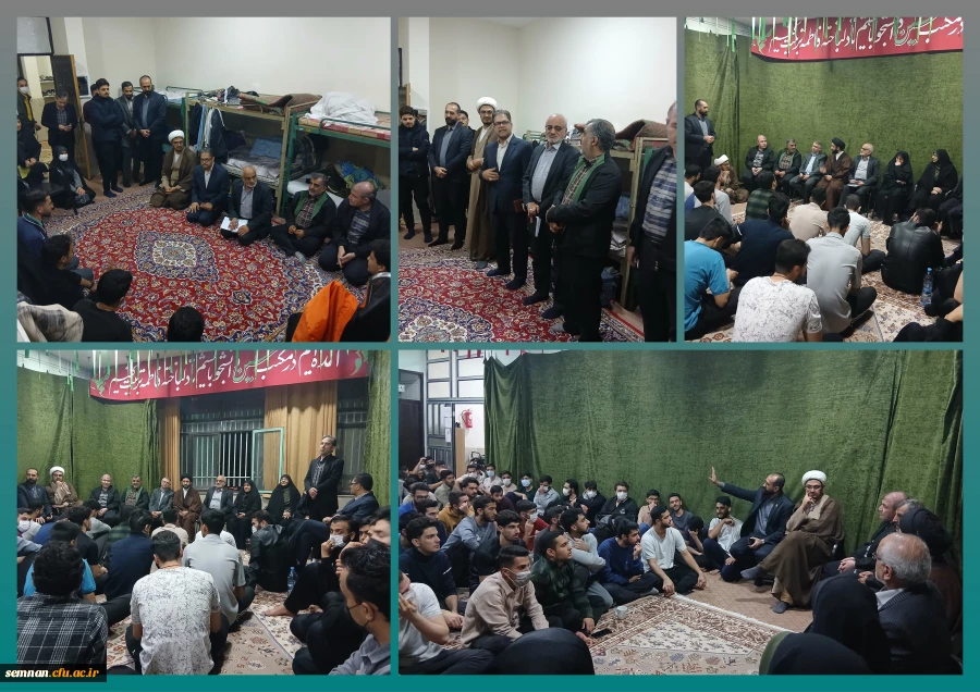 نشست صمیمی و پرسش و پاسخ اعضای هئیت رئیسه دانشگاه در سلف و سرای دانشجویی پردیس های خواهران و برادران 3