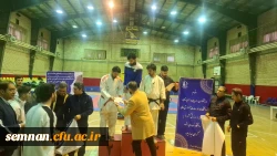 کسب دو مقام ارزشمند توسط دانشجو معلمان  پردیس شهید رجایی در مسابقات قهرمانی دانشجویان پسر دانشگاه ها و موسسات آموزش عالی منطقه ۹ کشور در رشته های کاراته و دو و میدانی 8