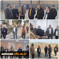 بازدید رئیس اداره نوسازی مدارس از پردیس شهید رجایی 2