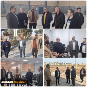 بازدید رئیس اداره نوسازی مدارس از پردیس شهید رجایی