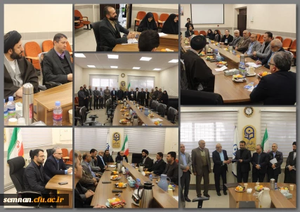 آیین امضای قرارداد واگذاری زمین احداث دانشگاه فرهنگیان سمنان