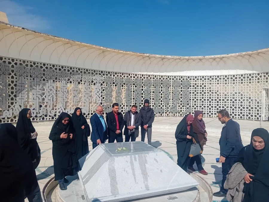 بازدید کارکنان از اداره حفظ آثار و ارزشهای دفاع مقدس استان سمنان  3