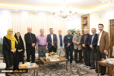 دیدار و تجلیل مدیرکل آموزش و پرورش استان سمنان از پیشکسوت فرهنگی و رئیس اسبق دانشگاه فرهنگیان سمنان