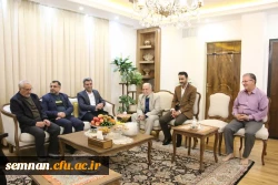 دیدار و تجلیل مدیرکل آموزش و پرورش استان سمنان از پیشکسوت فرهنگی و رئیس اسبق دانشگاه فرهنگیان سمنان 4
