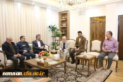 دیدار و تجلیل مدیرکل آموزش و پرورش استان سمنان از پیشکسوت فرهنگی و رئیس اسبق دانشگاه فرهنگیان سمنان 6