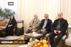 دیدار و تجلیل مدیرکل آموزش و پرورش استان سمنان از پیشکسوت فرهنگی و رئیس اسبق دانشگاه فرهنگیان سمنان 7
