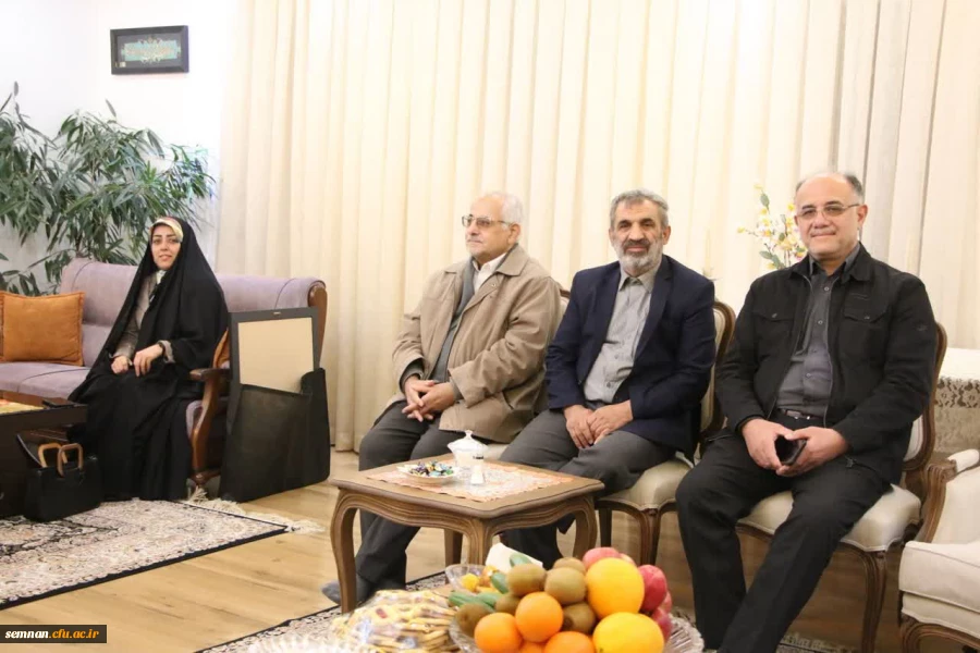 دیدار و تجلیل مدیرکل آموزش و پرورش استان سمنان از پیشکسوت فرهنگی و رئیس اسبق دانشگاه فرهنگیان سمنان 7