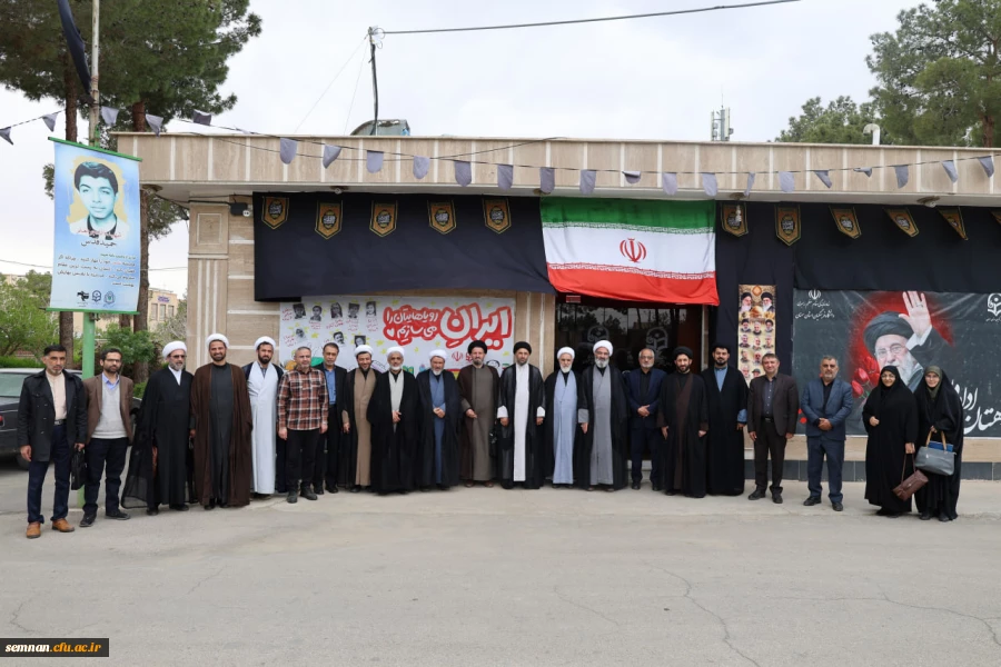 برگزاری مراسم بزرگداشت اربعین شهادت امام خامنه ای (قدس سره) در دانشگاه فرهنگیان استان سمنان 2