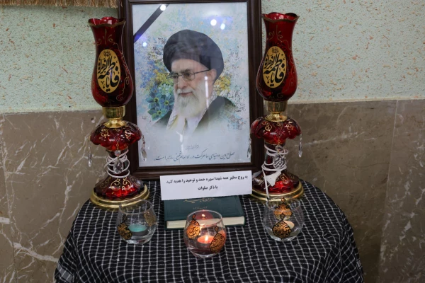 برگزاری مراسم بزرگداشت اربعین شهادت امام خامنه ای (قدس سره) در دانشگاه فرهنگیان استان سمنان 2