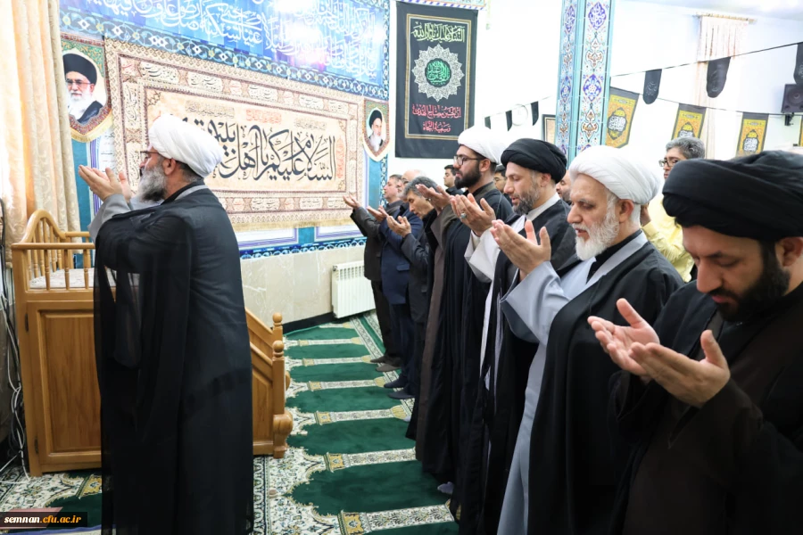 برگزاری مراسم بزرگداشت اربعین شهادت امام خامنه ای (قدس سره) در دانشگاه فرهنگیان استان سمنان 4