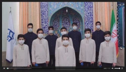 سرود و همخوانی به مناسبت ایام الله دهه فجر دانشگاه فرهنگیان سمنان