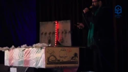 کلیپ / تشییع شهید گمنام دانشگاه فرهنگیان استان سمنان 2